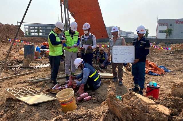 Khảo sát đia chất nhà máy AMKOR ( ATV New factory ) - KCN Yên Phong, Bắc Ninh thumbnail